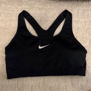 Nike Women's Black Racerback Sports Bra